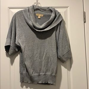🎉shimmer michael kors cowl neck sweater!🎉